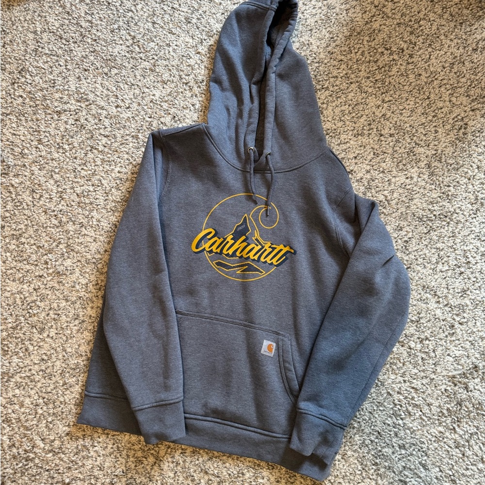 Women’s Carhartt sweatshirt, large, relaxed fit